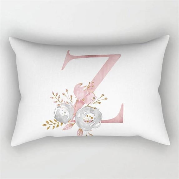 Alphabet Print Pillowcase