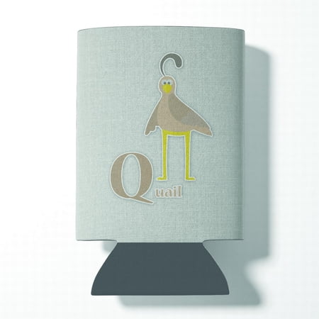 Alphabet Q for Quail Can or Bottle Hugger