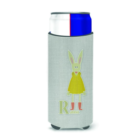 Alphabet R for Rabbit Ultra Hugger for slim cans