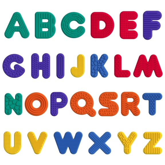 Alphabet Sensory Stones Tactile Learning Letter Worry Rocks Calming Decompression Pocket Fidgets Eco Friendly Anxiety Relief Desk Companion