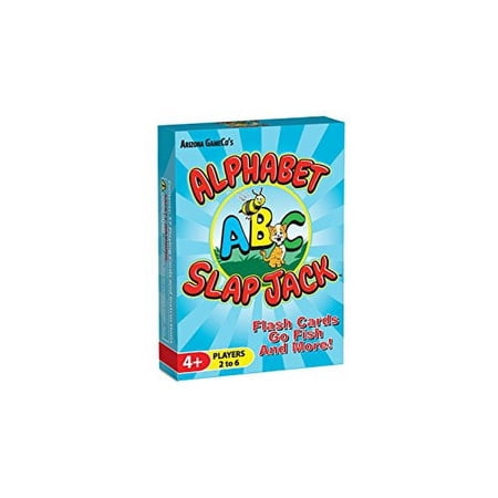 Alphabet Slap Jack - a Fun ABC Letter Learning Card Game - Kids Learn Upper/Lowercase Letter Recognition and Letter Sounds While Playing a Fun Game – Preschool Thru 1st Grade