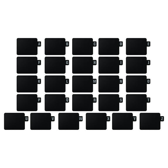 Alphabet Splitter File Album PP 26 Letter Dividers Durable Multifunctional Organizer