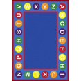 thumbnail image 1 of Alphabet Spots 10'9" x 13'2" Area Rug In Color Multi, 1 of 2