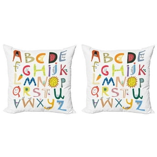 Alphabet Pillows