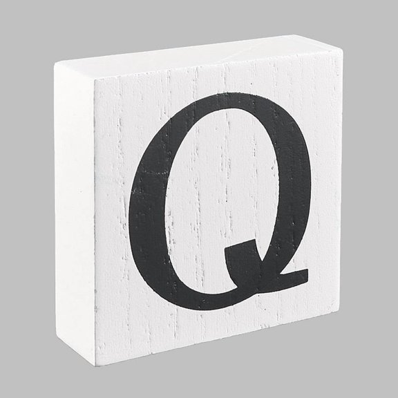 Alphabet Tiles or Seasonal Icon Sets - Alphabet Tiles Q
