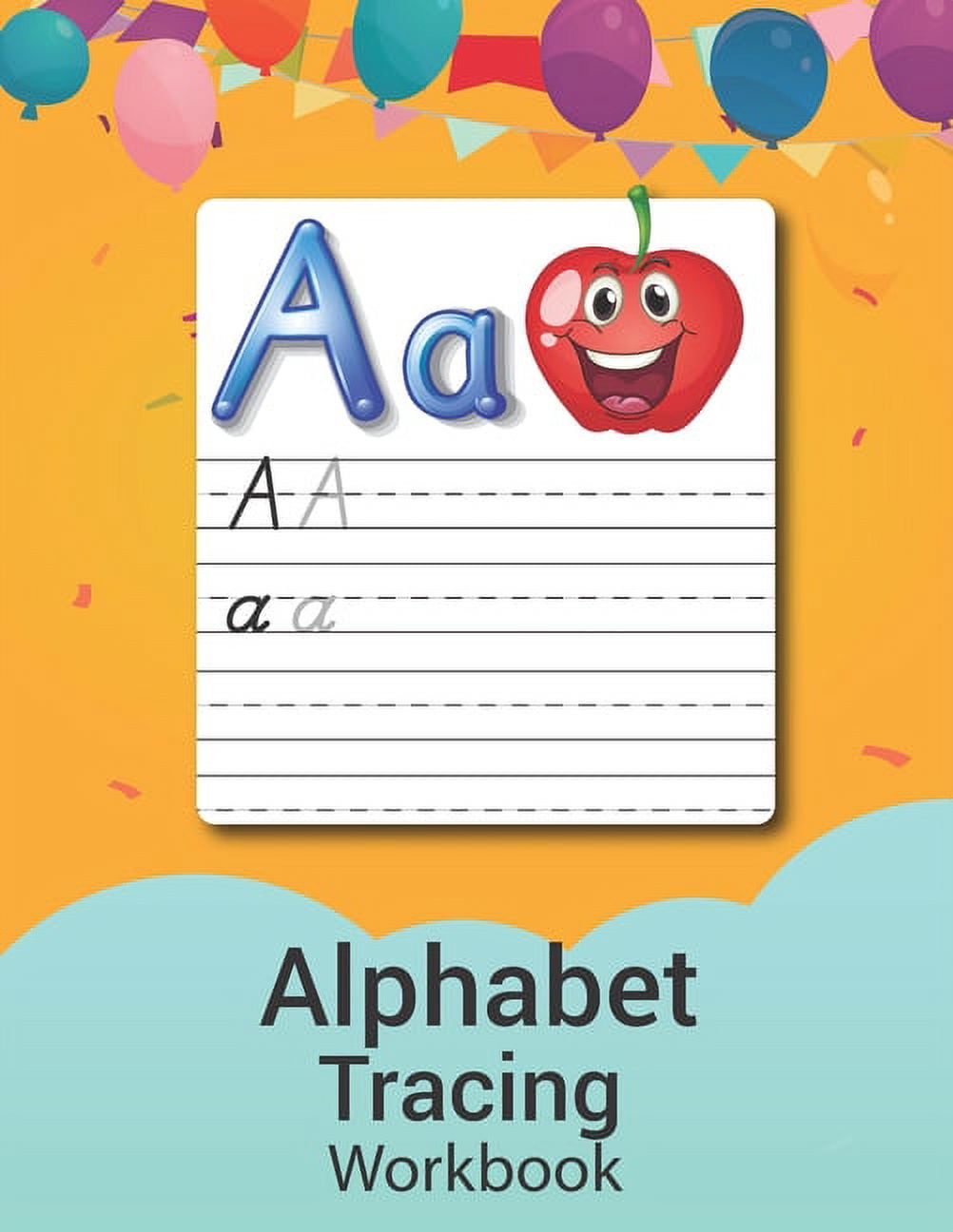 Alphabet Tracing Workbook: 120 pages Preschool writing Workbook with ...