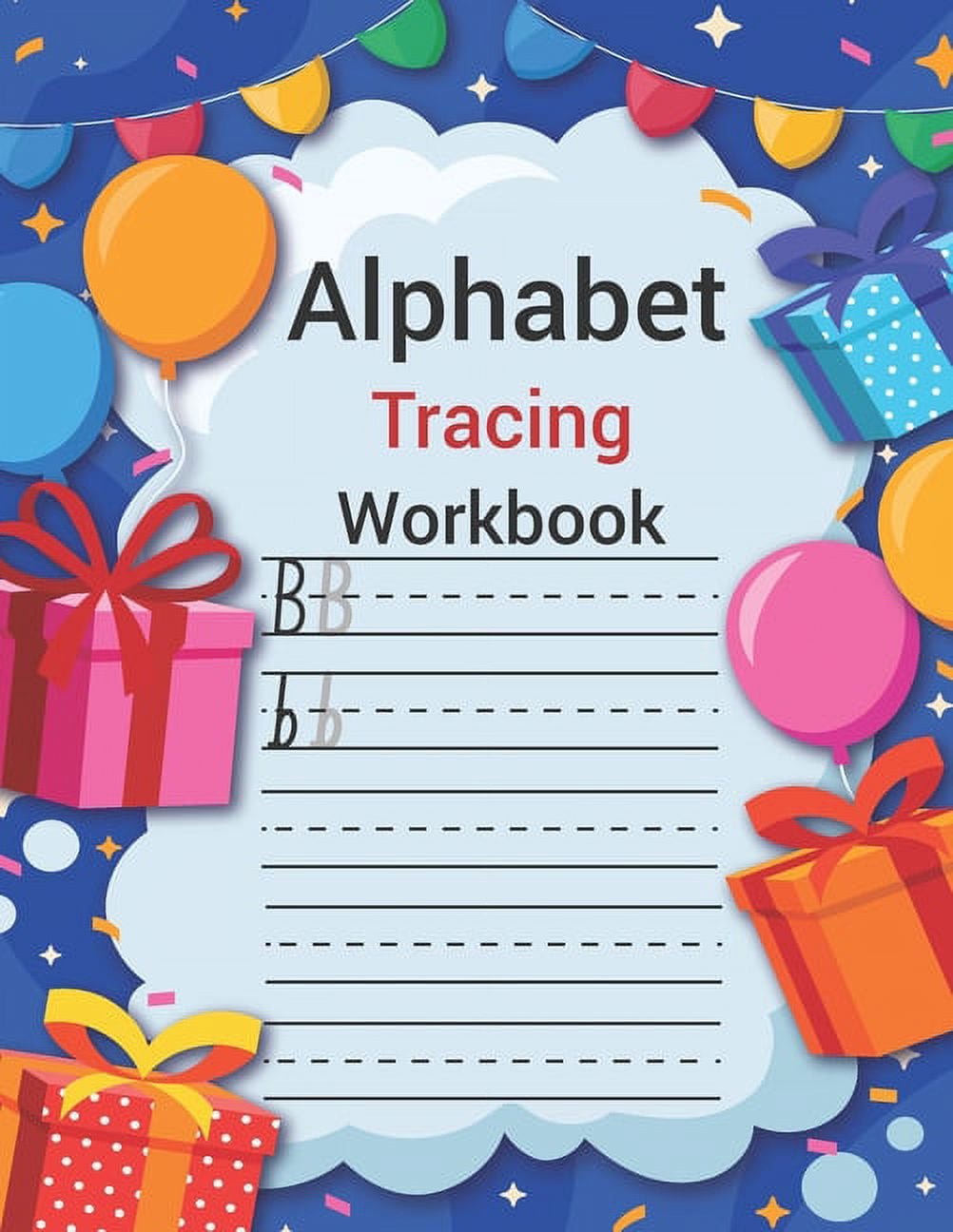 Alphabet Tracing Workbook: Preschool writing Workbook with Sight words ...