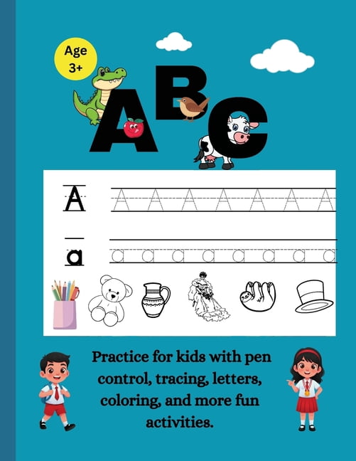 Alphabet Tracing Workbook for Toddlers, (Paperback)