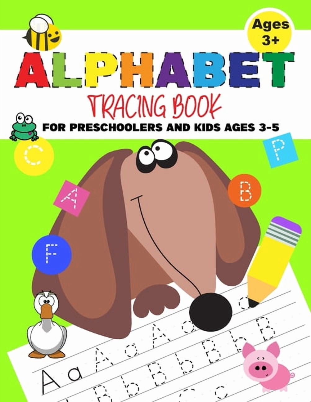 Alphabet Tracing Workbooks Alphabet Tracing Book For Preschoolers And ...