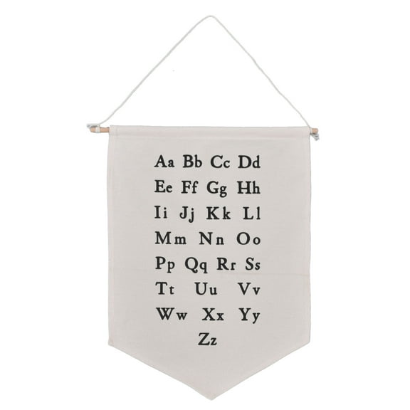 Alphabet Wall Poster, Alphabet Hanging Wall Decor Study Meaning For Playroom Ornaments For Kids