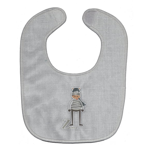 Alphabet Z for Zebra Baby Bib