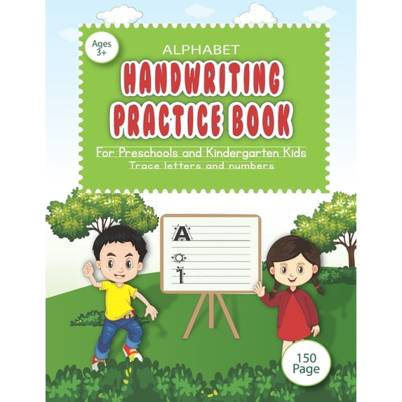 Alphabet handwriting practice book for preschools and kindergarten kids ...