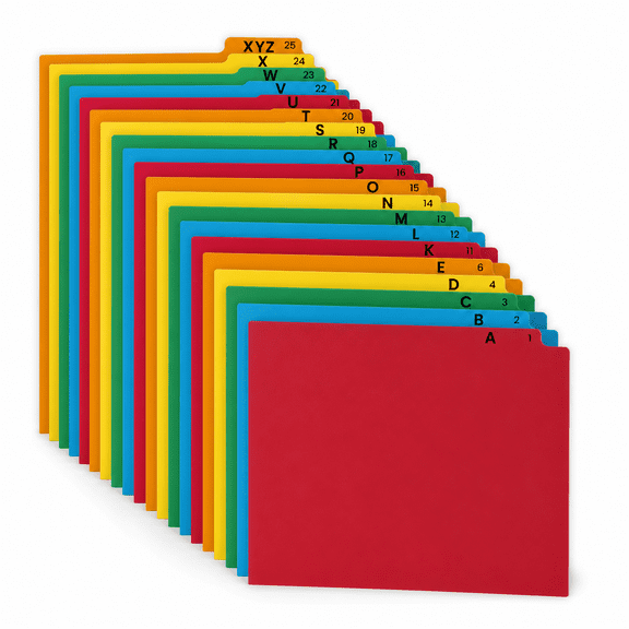 Alphabetical Sorters for Office Organization