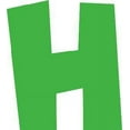 thumbnail image 1 of Alphabetical Letter H Teacher Classroom Student Homework Artwork Holiday Gift Decorating Ideas Girl Boy Bedroom Wall Decal Sticker - Size: 12 Inch x 10 Inch, 1 of 3