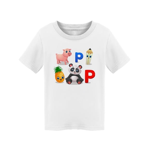 Alphabets Learning T-Shirt Toddler -Image by Shutterstock, 3 Toddler