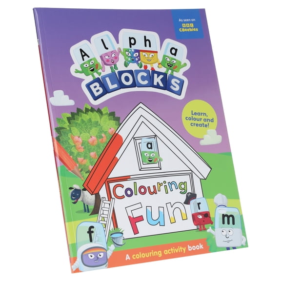 Alphablocks Colouring Fun: A Colouring Activity Book Alphablocks (Paperback)