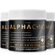 Alphacino Powder Advanced Formula Supplement to Support Active Lifestyle Alpha Cino 90 Servings