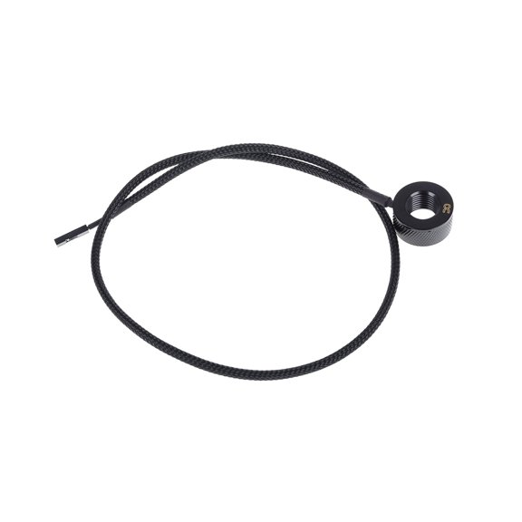 Alphacool Eiszapfen Temperature Sensor G1/4 IG/IG with AG Adapter, Deep Black