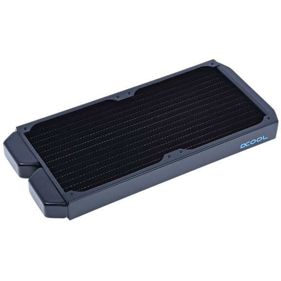 Alphacool NexXxos ST30 Full Copper Radiator 280, 140mm x 2, Dual Fan, Black