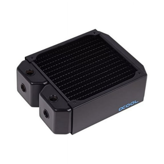 Alphacool NexXxos UT60 Full Copper Radiator 140, 140mm x 1, Single Fan, Black
