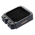 thumbnail image 1 of Alphacool NexXxos XT45 Full Copper Radiator 140, 140mm x 1, Single Fan, Black, 1 of 5