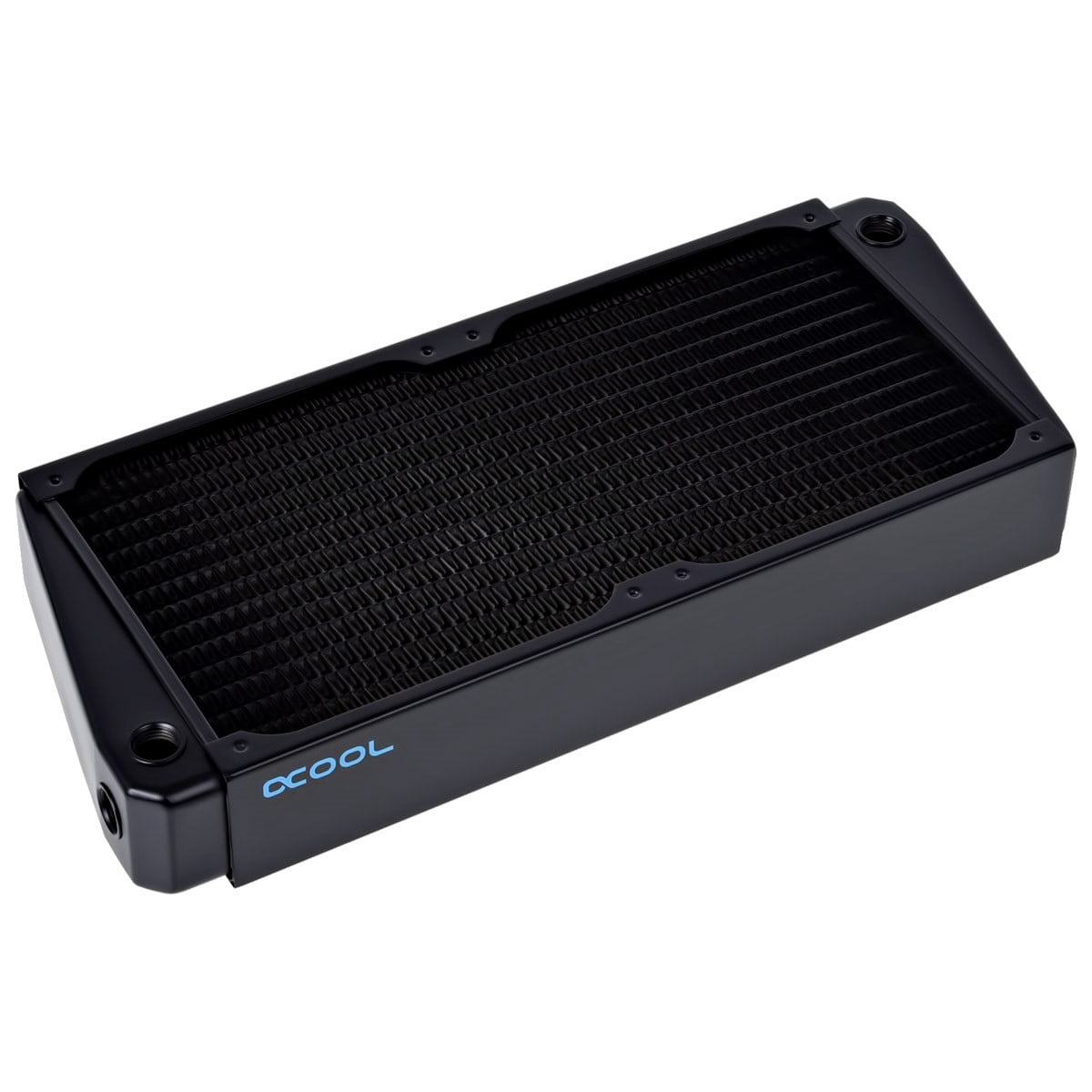 X Flow Radiator Alphacool NexXxos XT45 Full Copper X-Flow Radiator 280, 140mm x 2, Dual ...