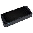thumbnail image 1 of Alphacool NexXxos XT45 Full Copper X-Flow Radiator 280, 140mm x 2, Dual Fan, Black, 1 of 6