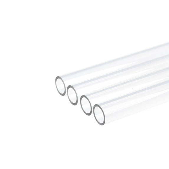 Alphacool Plexi (Acrylic) HardTube 13mm ID, 16mm OD, 60cm, Clear, 4-pack