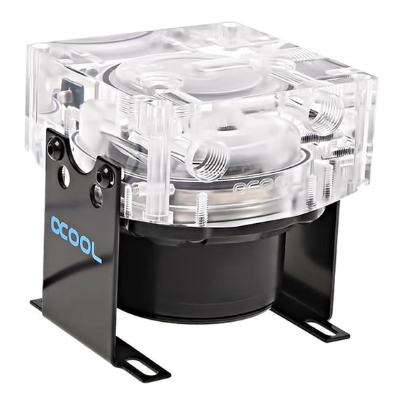 Alphacool VPP655 PWM Pump with Eisdecke Pump Top V.3, Plexi (Acrylic)