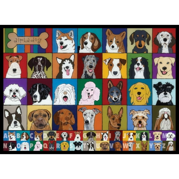 Alphadogs 1000 Piece Jigsaw Puzzle (Other)