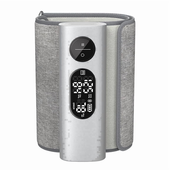 Alphamed Automatic Upper Arm Blood Pressure Monitor, Rechargeable Type-C, Bluetooth App Sync, Large Cuff, Backlit LED, Accurate for Home Use