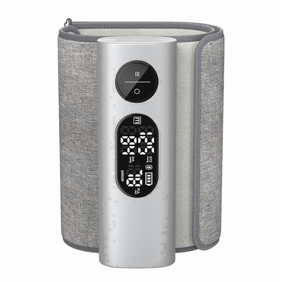 Alphamed Upper Arm Blood Pressure Monitor Accurate Automatic Digital BP with Large Cuff, Large LED Display, Bluetooth App Tracking for Home, Size 8.7"-16.5"