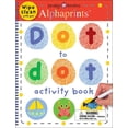 thumbnail image 1 of Alphaprints Alphaprints Dot to Dot Activity Book: Wipe Clean with Pen, (Spiral-Bound), 1 of 2