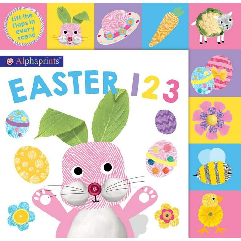 Alphaprints Easter 123 Lift The Flaps Tabbed Book Alphaprints Easter 123 Lift The Flaps Tabbed Book