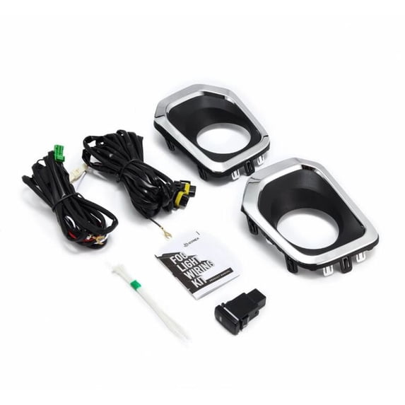 Alpharex 16-22 Toyota Tacoma Bezel & Wiring Kit (Does Not Include Fog Lights)