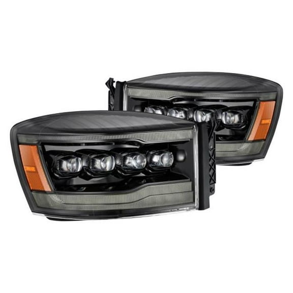 Alpharex Nova-Series LED Projector Headlights for 2006-2008 Ram 1500 & 2006-2009 Ram 2500 & 3500 HD