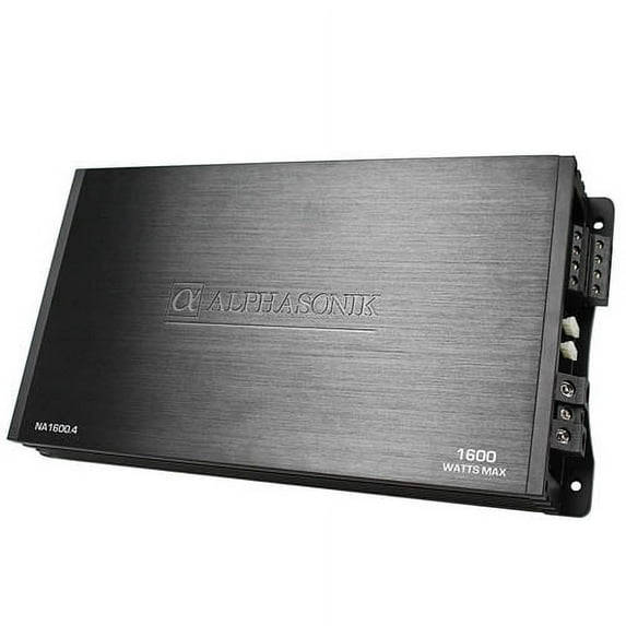 Alphasonik NA1600.4 Neuron Series 4-Channel 1600W Max Class-A/B Car Amplifier