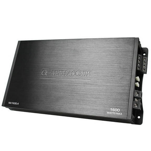 Alphasonik NA1600.4 Neuron Series 4-Channel 1600W Max Class-A/B Car Amplifier
