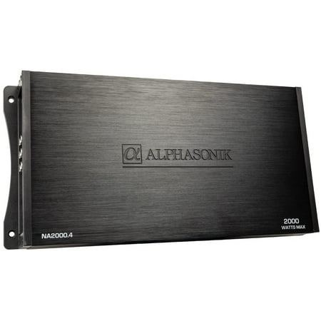 Alphasonik NA2000.4 Neuron Series 4-Channel 2000W Max Class-A/B Car Amplifier
