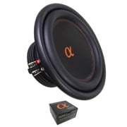 Alphasonik 8" Subwoofer 750 Watts Max Dual 4 Ohm Neuron 400 Series NSW408 Single