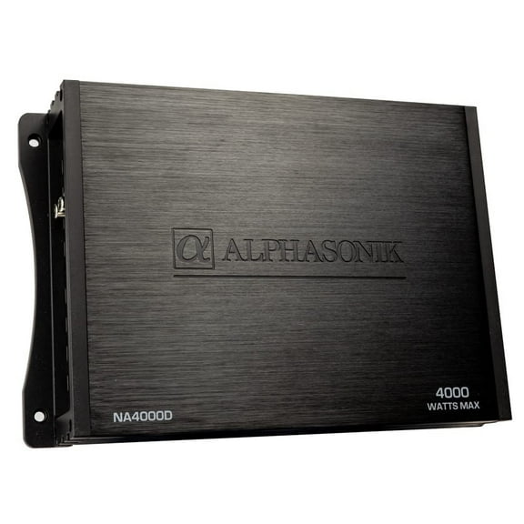 Alphasonik NA4000D Neuron Series Class D Monoblock 4000 Watts 4 Ohms Car Amplifier