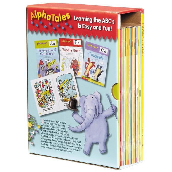 Alphatales: AlphaTales: A Set of 26 Irresistible Animal Storybooks That Build Phonemic Awareness & Teach Each Letter of the Alphabet (Other)