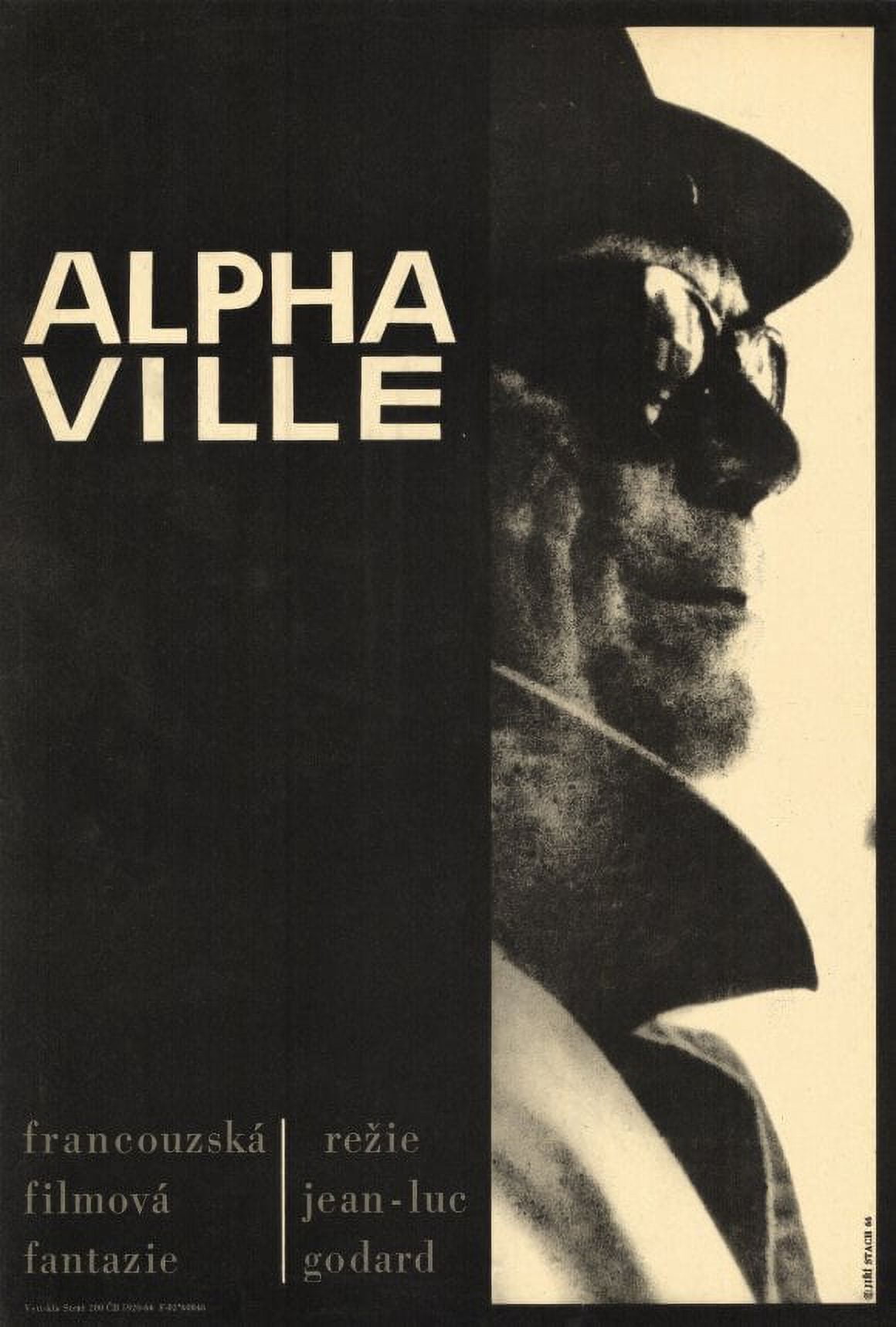 Alphaville (1965) 27x40 Movie Poster - Walmart.com