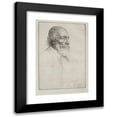 thumbnail image 1 of Alphonse Legros 11x14 Black Modern Framed Museum Art Print Titled - Alfred Lord Tennyson, 1 of 5