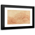 thumbnail image 1 of Alphonse Legros 14x11 Black Modern Framed Museum Art Print Titled - Rest, 1 of 5