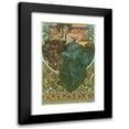 thumbnail image 1 of Alphonse Mucha 13x18 Black Modern Framed Museum Art Print Titled - Untitled (1902), 1 of 5