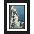 thumbnail image 1 of Alphonse Mucha 13x18 Black Ornate Wood Framed Double Matted Museum Art Print Titled - Menu Card (circa 1900), 1 of 5