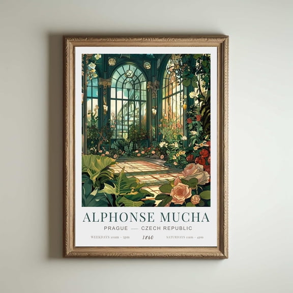 Alphonse Mucha, Alphonse Mucha Poster, Alphonse Mucha Print, Giclée Matte Art Poster Print, Art Nouveau Print, Art Noveau Poster , Poster Print Only