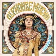 Alphonse Mucha Coloring Book, Paperback