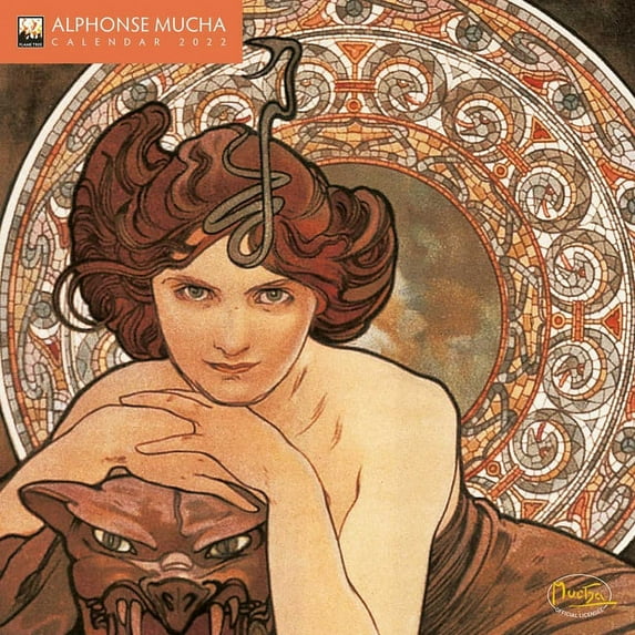 Alphonse Mucha Mini Wall Calendar 2022 (art Calendar)